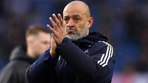Nuno Espirito Santo: Nottingham Forest boss asks ‘why always us?’ after red-card complaint