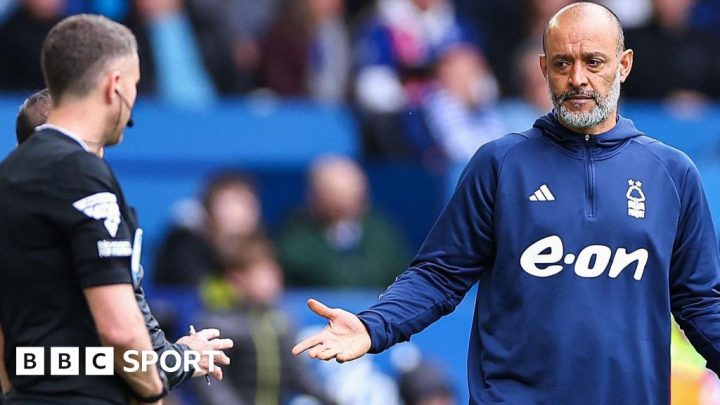 Nuno Espirito Santo: Nottingham Forest boss says referees must take more responsibility