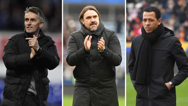 EFL manager of the season: Kieran McKenna, Daniel Farke and Liam Rosenior nominated
