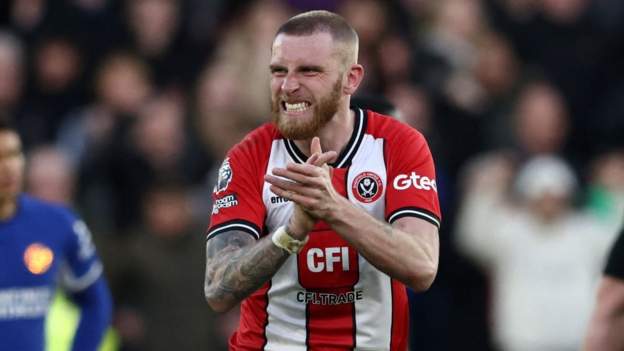 McBurnie's late Blades equaliser denies Chelsea