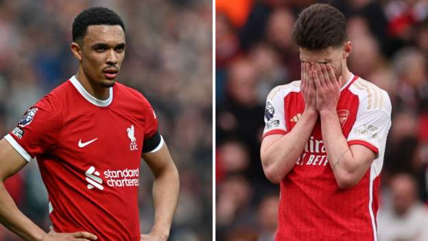 Premier League title race: ‘Arsenal and Liverpool stumble as momentum shifts in Man City’s favour’