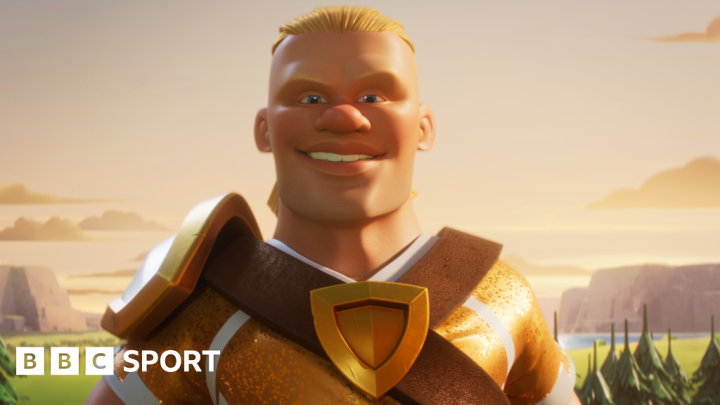 Erling Haaland becomes Barbarian King in Clash of Clans
