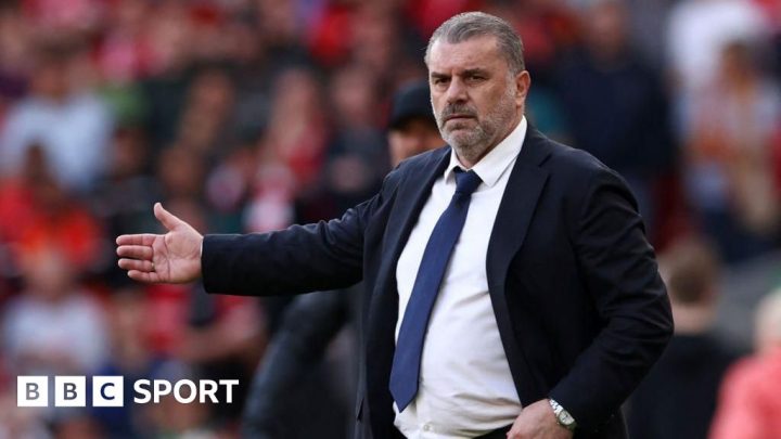 Ange Postecoglou: Tottenham ‘dramatic decline’ comes at crucial stage of season