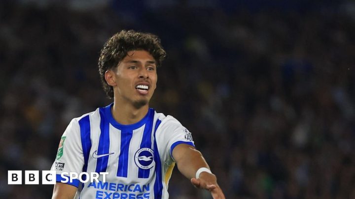 Jeremy Sarmiento: Burnley sign Brighton & Hove Albion forward on loan