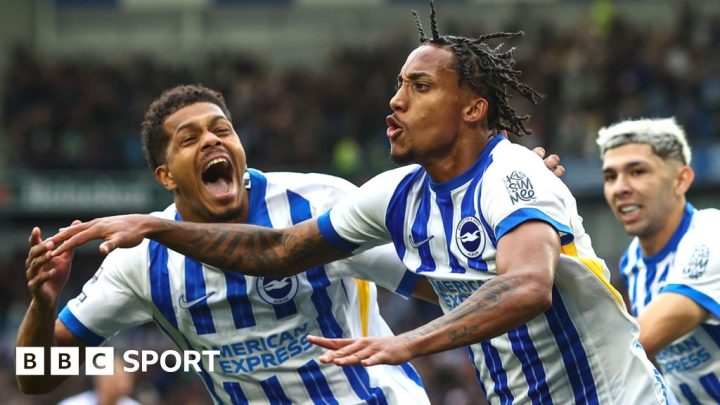 Brighton 2-1 Man Utd: Fabian Hurzeler ’emotional’ after victory