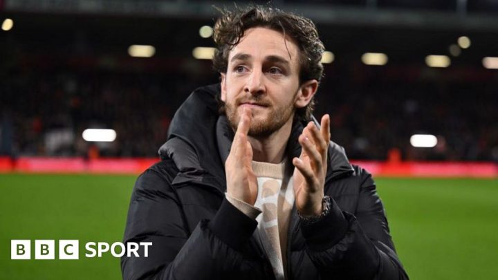 Tom Lockyer: Luton captain back at training ground to continue rehab after cardiac arrest