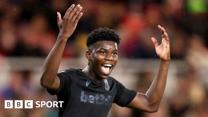 Stoke boss Schumacher praises 'brilliant' young talent