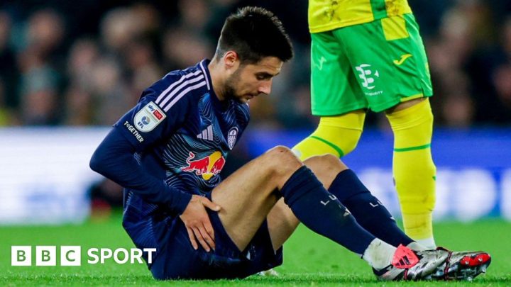 Ilia Gruev: Leeds midfielder facing months out with knee injury
