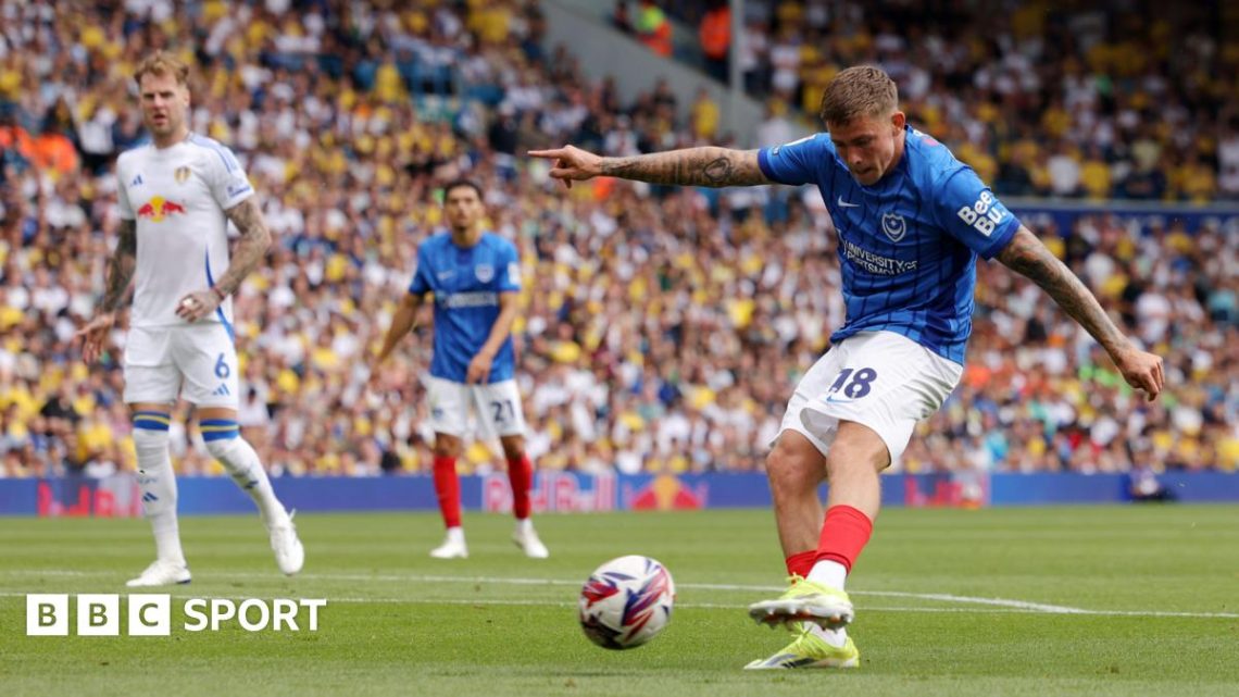 Elias Sorensen: Portsmouth confirm departure of striker