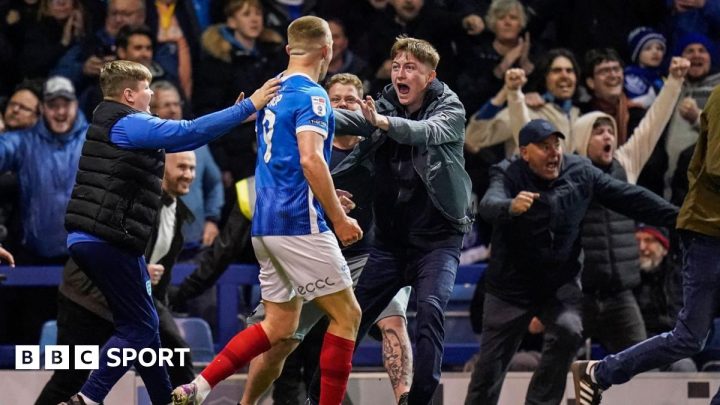 Portsmouth fined £50,000 after crowd trouble in promotion-winning game