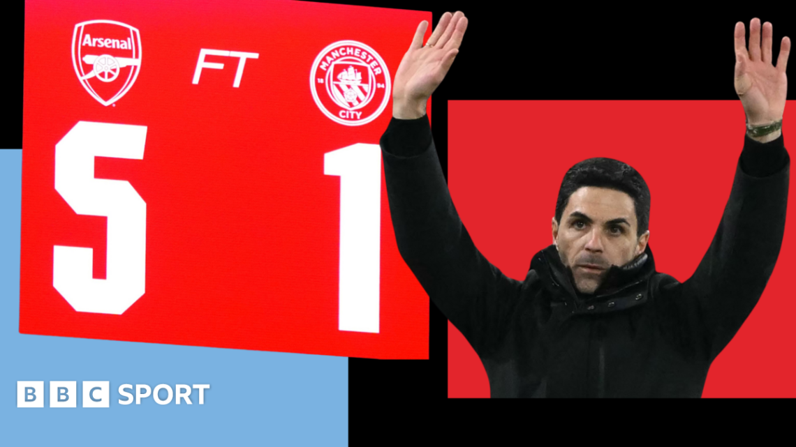 Arsenal 5-1 Man City: ‘Tenacity, endeavour, composure’ – how did Gunners clinch statement win? Arsenal 5-1 Man City: ‘Tenacity, endeavour, composure’ – how did Gunners clinch statement win?
