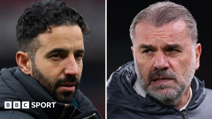 Amorim under 'bigger pressure' as struggling Spurs & Man Utd meet