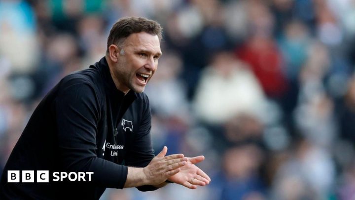 John Eustace: Derby County boss says Blackburn Rovers fans’ snake display ‘no insult’