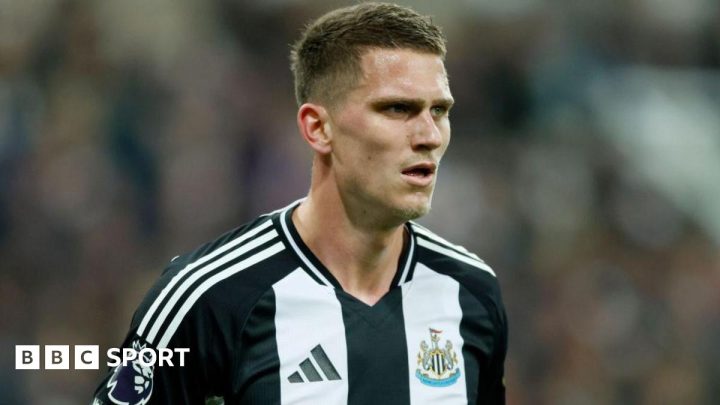 Newcastle United defender Sven Botman ruled out for eight weeks with knee injury