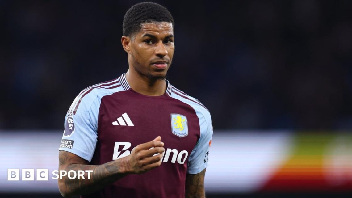 Marcus Rashford: Aston Villa forward set to miss rest of season with hamstring injury Marcus Rashford: Aston Villa forward set to miss rest of season with hamstring injury
