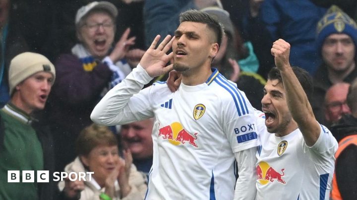 Leeds United 6-0 Stoke City: Whites earn thumping win as they go on to win promotion