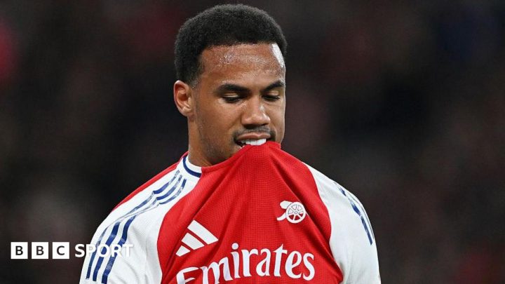 Arsenal defender Gabriel to miss remainder of the season with hamstring injury