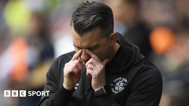 Matt Bloomfield: Luton boss says they fell below recent standards against Blackburn after positive form