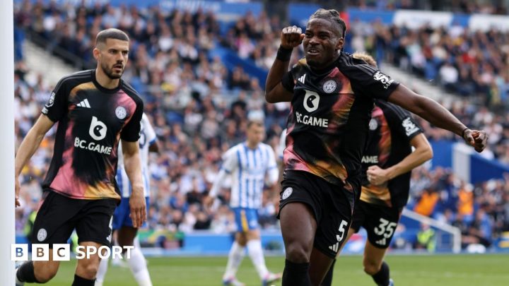 Brighton 2-2 Leicester City: Caleb Okoli header earns Leicester rare point at Brighton