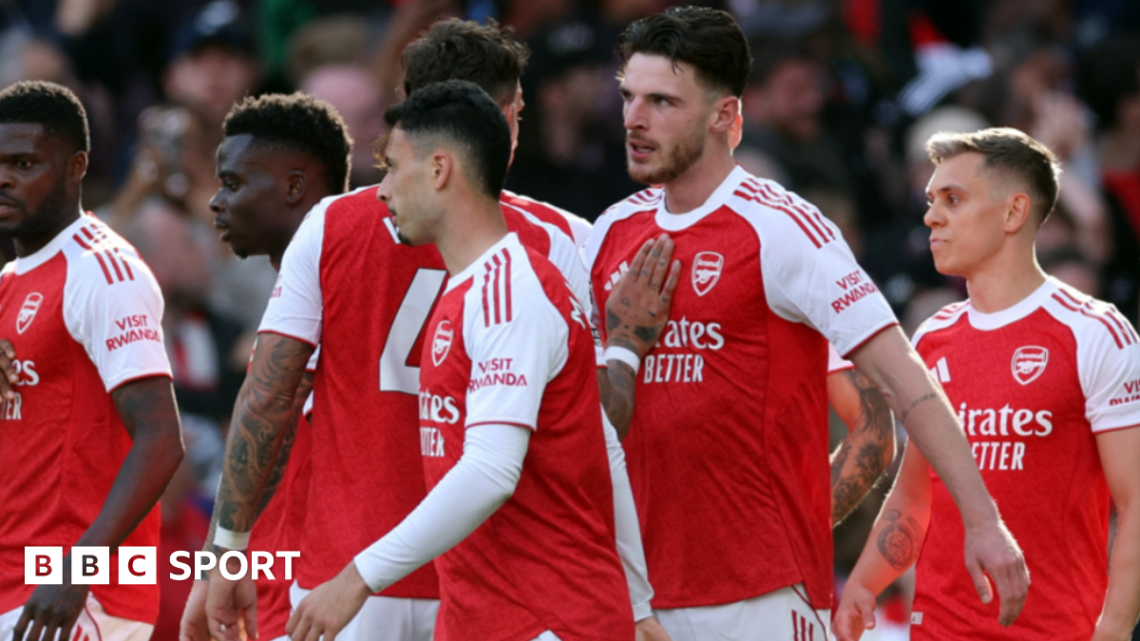 Arsenal 1-0 Newcastle United: Declan Rice scores stunning winner Arsenal 1-0 Newcastle United: Declan Rice scores stunning winner