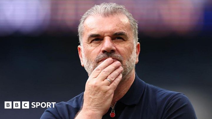 Tottenham’s season ‘outstanding’ but Ange Postecoglou’s future remains unclear