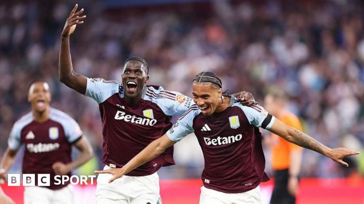 Aston Villa 2-0 Tottenham Hotspur: Villa remain in race for Champions League place