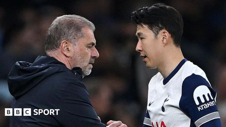 Ange Postecoglou: Tottenham captain Son Heung-min says Australian is club ‘legend’