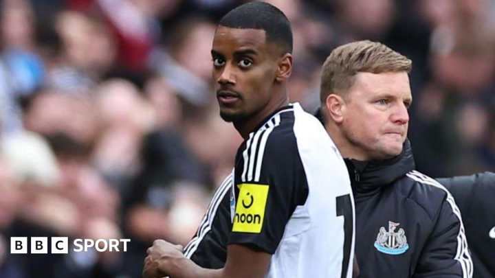 Alexander Isak: Newcastle boss Eddie Howe on striker’s future