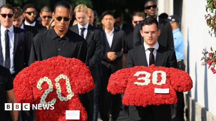 Diogo Jota and André Silva’s funeral held in Portugal