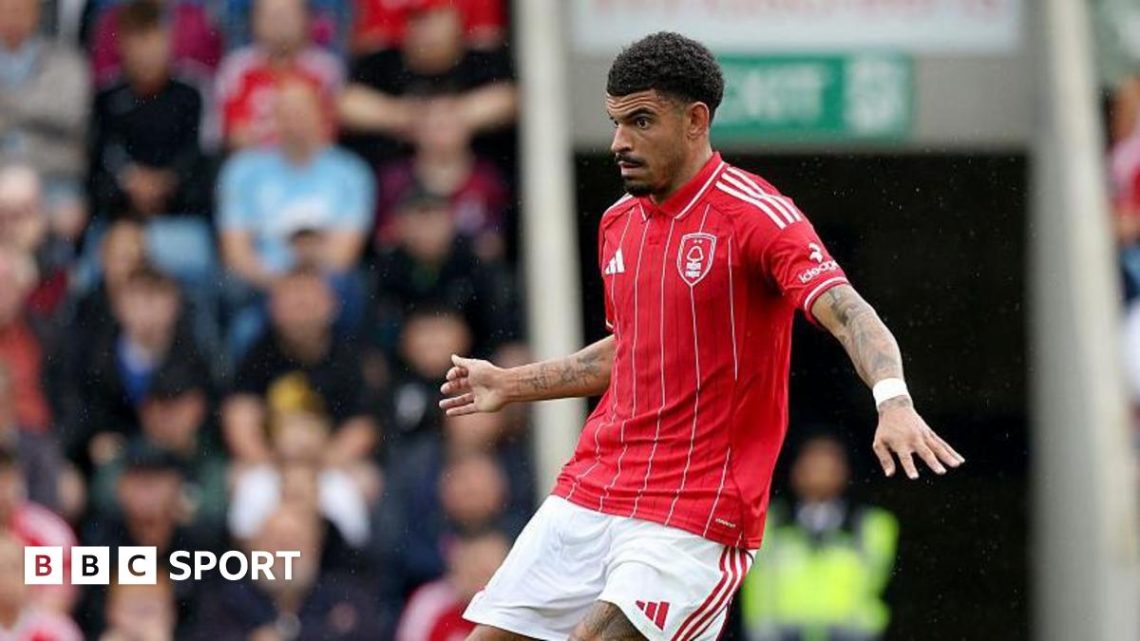 Morgan Gibbs-White: Nottingham Forest midfielder features in draw with Monaco despite transfer row