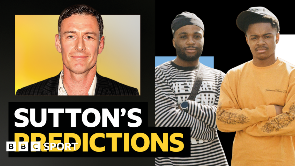Premier League predictions: Chris Sutton v rappers Kidwild and Blanco, plus AI Premier League predictions: Chris Sutton v rappers Kidwild and Blanco, plus AI