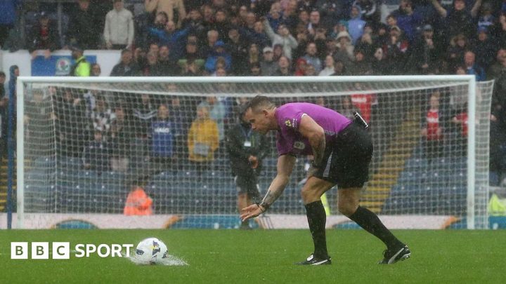 Blackburn Rovers v Ipswich Town to be replayed in full after abandonment
