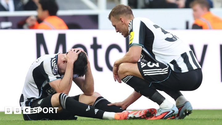Newcastle: Tino Livramento injury ‘not looking good’ – Eddie Howe