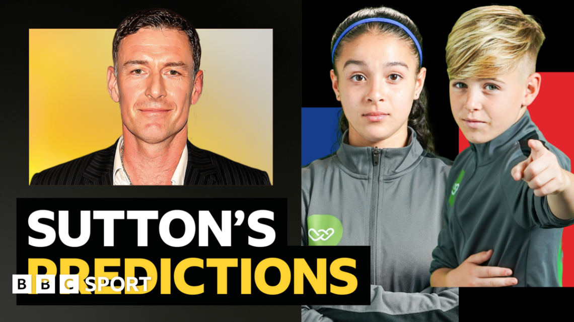 Premier League predictions: Chris Sutton v Aya and Addison from Jamie Johnson FC, plus AI Premier League predictions: Chris Sutton v Aya and Addison from Jamie Johnson FC, plus AI