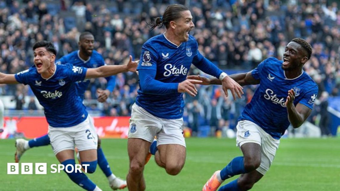 Everton 2-1 Crystal Palace: Grealish 93rd-minute winner ends Palace unbeaten run Everton 2-1 Crystal Palace: Grealish 93rd-minute winner ends Palace unbeaten run