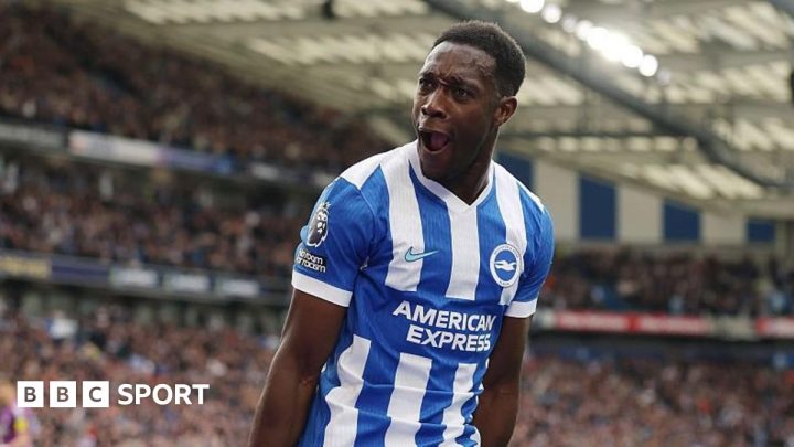 Brighton v Newcastle: Danny Welbeck wins it with late goal