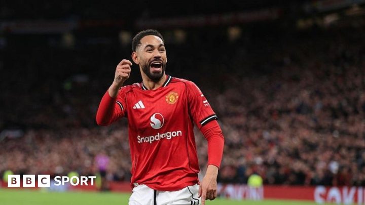 Man Utd 4-2 Brighton & Hove Albion: Red Devils claim third win in a row in six-goal thriller