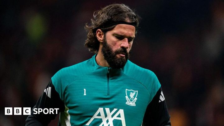 Alisson: Arne Slot reluctant to put timeframe on goalkeeper’s injury