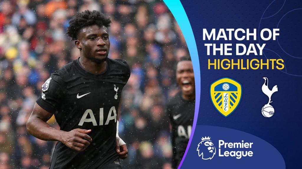 Kudus stars for Tottenham in win over Leeds. Video, 00:08:04Kudus stars for Tottenham in win over Leeds Kudus stars for Tottenham in win over Leeds. Video, 00:08:04Kudus stars for Tottenham in win over Leeds