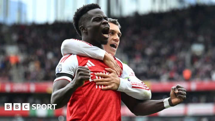 Saka and Rice seal Arsenal win over West Ham