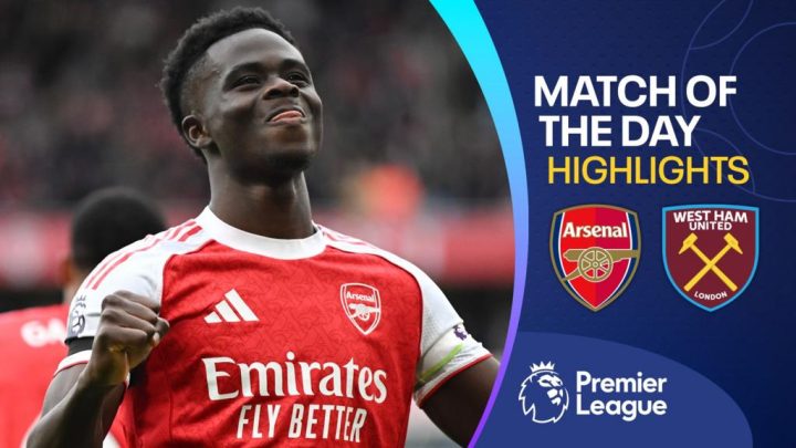 Rice and Saka score as Arsenal beat West Ham. Video, 00:08:08Rice and Saka score as Arsenal beat West Ham