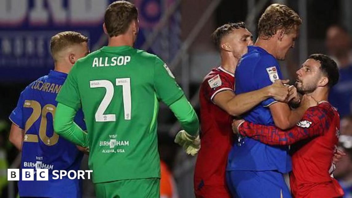 Birmingham City and Ipswich Town fined by FA for failing to control players in opening-day draw Birmingham City and Ipswich Town fined by FA for failing to control players in opening-day draw