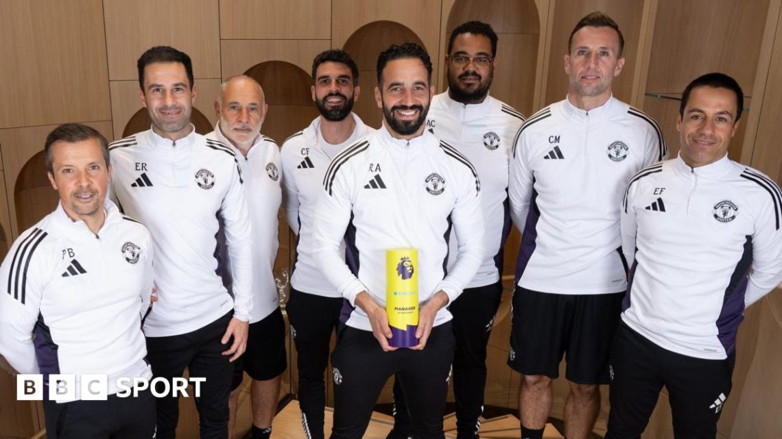 Manchester United manager Ruben Amorim wins manager of month award for October