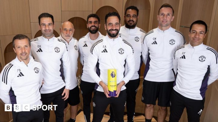 Manchester United manager Ruben Amorim wins manager of month award for October