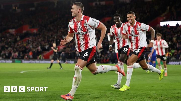 Southampton 3-0 Leicester City: Saints win fourth game in a row under Tonda Eckert