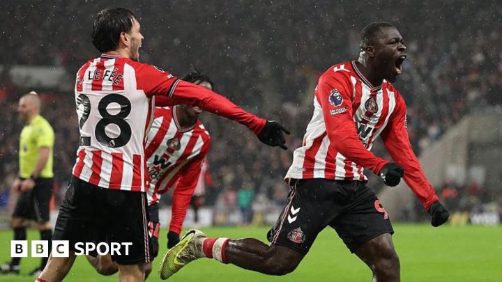 Sunderland come from two down to beat Bournemouth