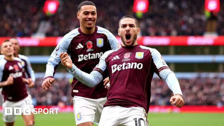 Aston Villa 4-0 Bournemouth: Emiliano Buendia, Amadou Onana, Ross Barkley and Donyell Malen on target