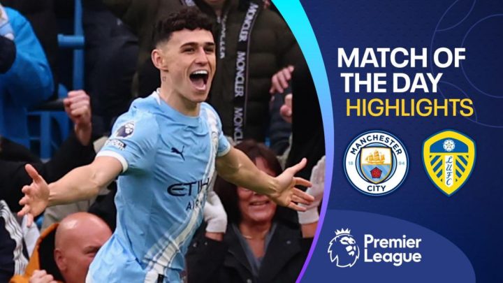 Foden stars as Man City leave it late to beat Leeds. Video, 00:08:26Foden stars as Man City leave it late to beat Leeds