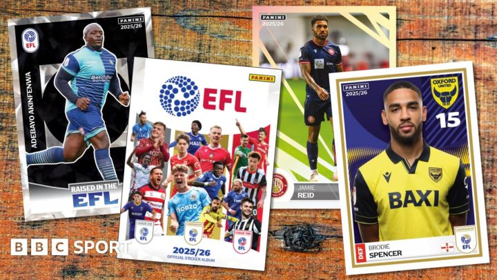 Panini launch first sticker collection featuring all 72 EFL clubs