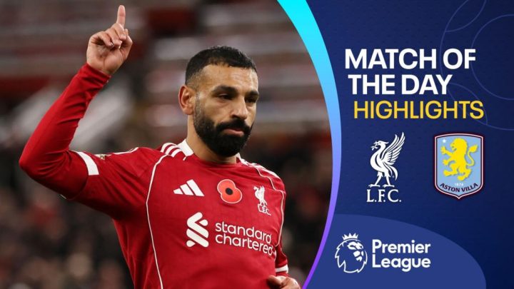 Salah scores as Liverpool end losing streak with win over Villa. Video, 00:08:12Salah scores as Liverpool end losing streak with win over Villa